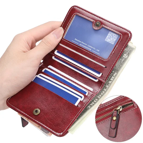PU Leather Unisex Wallets - Image 8