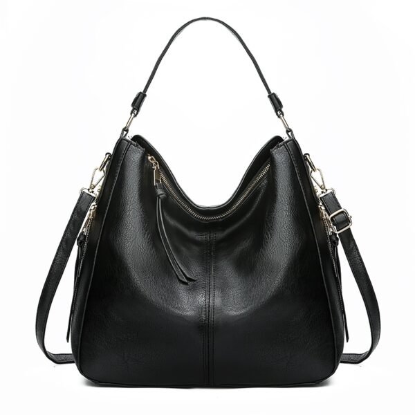 Leather Leisure Shoulder Bag - Image 4