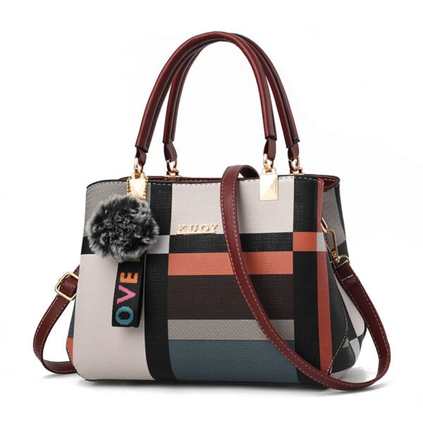 Elegant PU Leather Handbag - Image 5