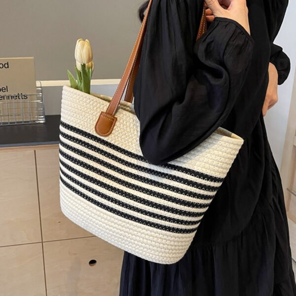 Straw Tote Bag - Image 2