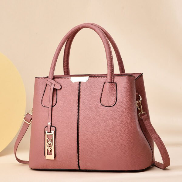 Fashion Faux Leather Handbag - Image 4