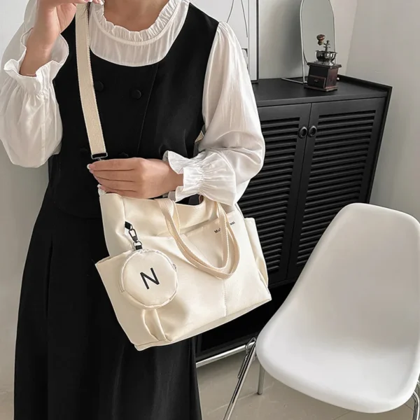 Japanese Canvas Tote Bag - Image 4