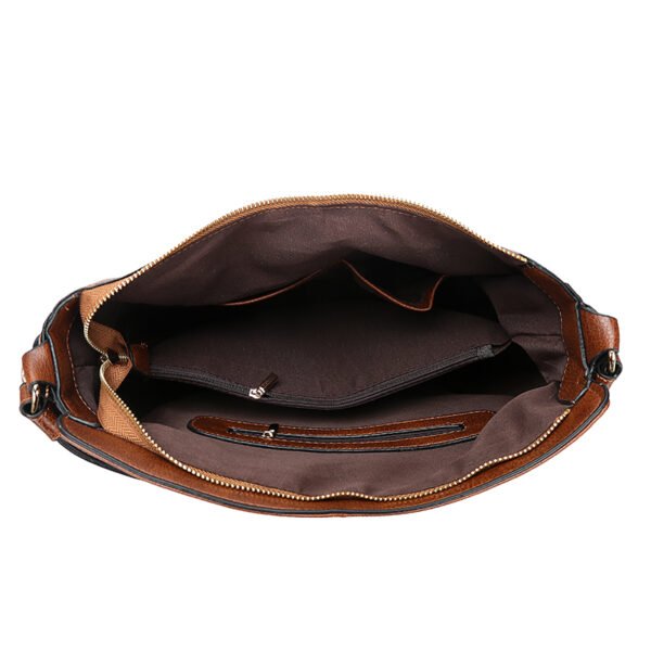 Leather Leisure Shoulder Bag - Image 7