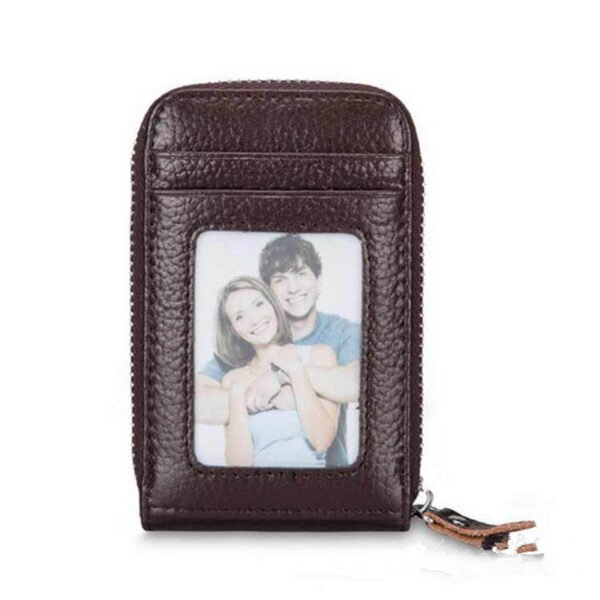 Genuine PU Leather Unisex Wallet - Image 2