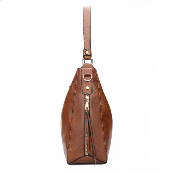 Leather Leisure Shoulder Bag - Image 6