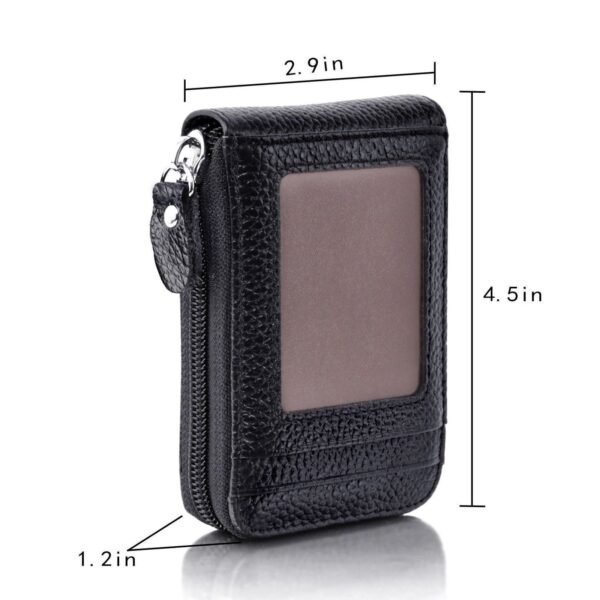 Genuine PU Leather Unisex Wallet - Image 5