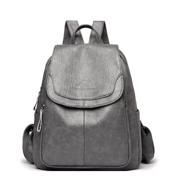Genuine Leather Mochilas Backpack - Image 7