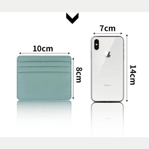 Pu Leather ID Card Holder - Image 2