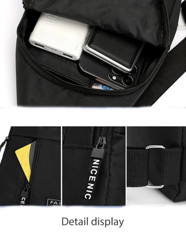 Casual Oxford Crossbody Bag - Image 4