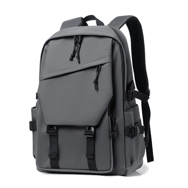 Waterproof Solid Backpack - Image 2