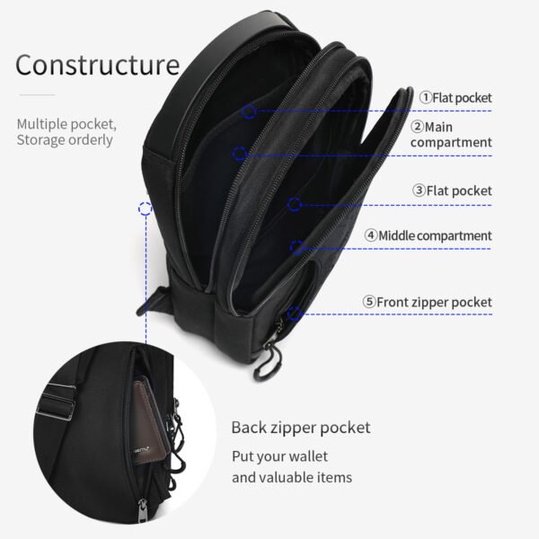 Cool Style Crossbody Bag - Image 3